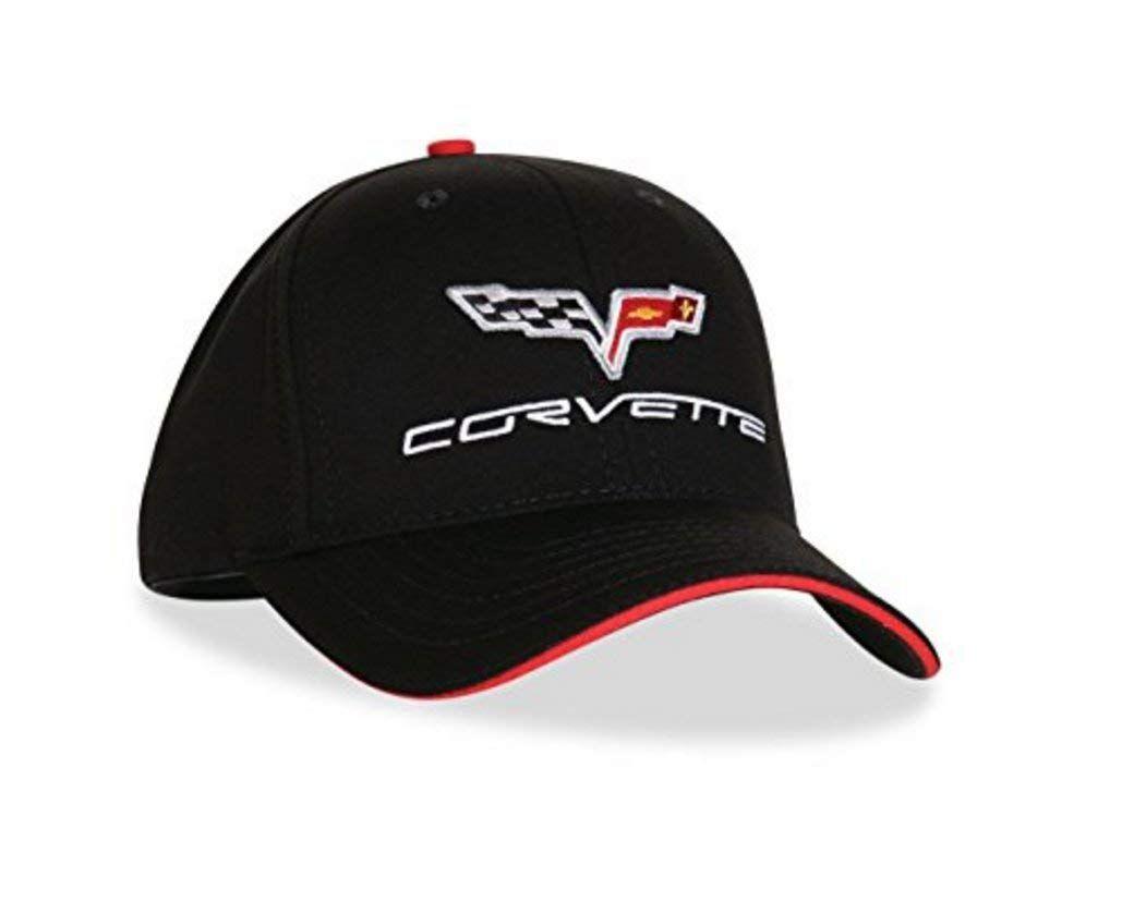 C6 Logo - C6 Corvette Hat Exterior Color Matched with C6 Logo (Black)