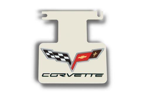 C6 Logo - C6 Corvette 2005-2013 Polished Logo & Script Exhaust Enhancer Plate ...