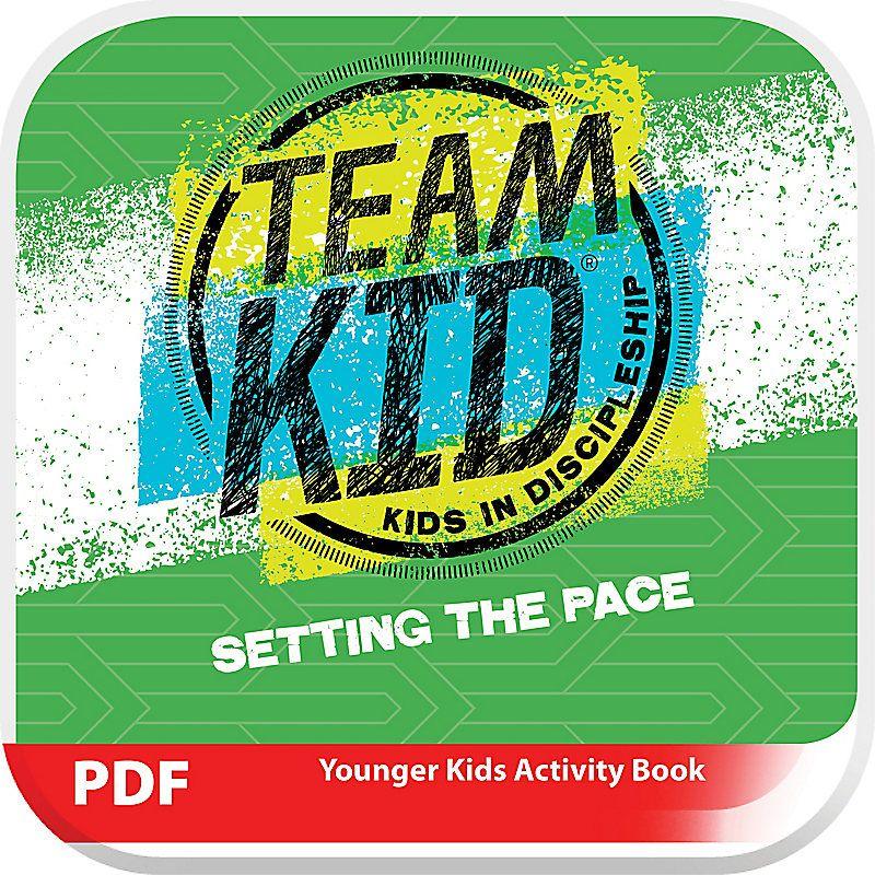 TeamKID Logo - TeamKID Setting the Pace Digital Younger Kids Activity Book