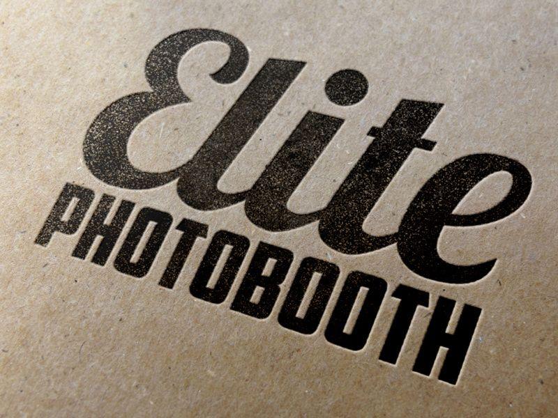 Gloe Logo - Elite Photobooth Leterpress Logo by Justin Gloe | Dribbble | Dribbble