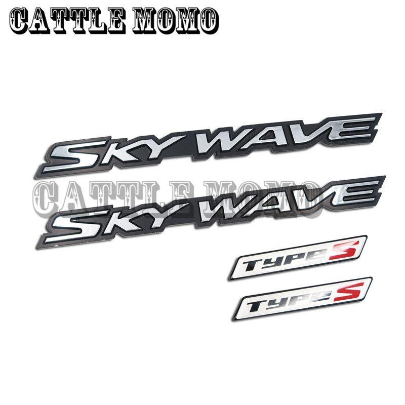 Skywave Logo - US $17.1 5% OFF|3D Graphic & brand name emblem For Suzuki AN250 AN400 AN650  (Burgman 650/Skywave 650) Motorcycle Decals Sticker New High Quality-in ...