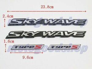 Skywave Logo - Details about Gas Tank Emblem Badge Decal for Suzuki Burgman Skywave AN 125  250 400 650 #mp