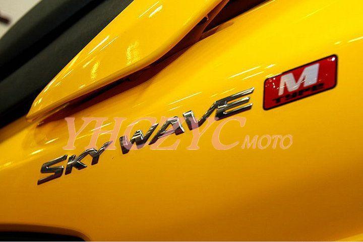 Skywave Logo - Gas Tank Emblem Badge Decal Fits Suzuki AN250 (Burgman 250/Skywave ...