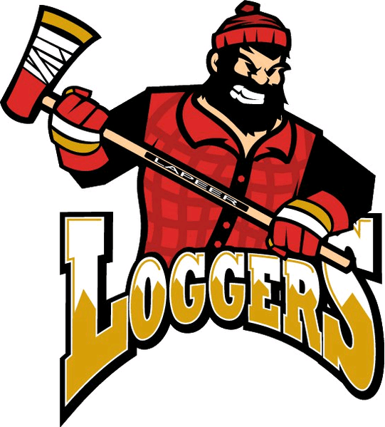 Loggers Logo - Lapeer Loggers Primary Logo American Hockey League AAHL