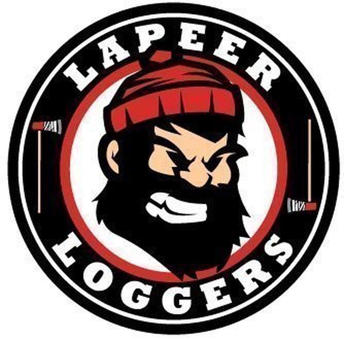 Loggers Logo - Lapeer Loggers Near Sellout For Opener Inflates All American Hockey