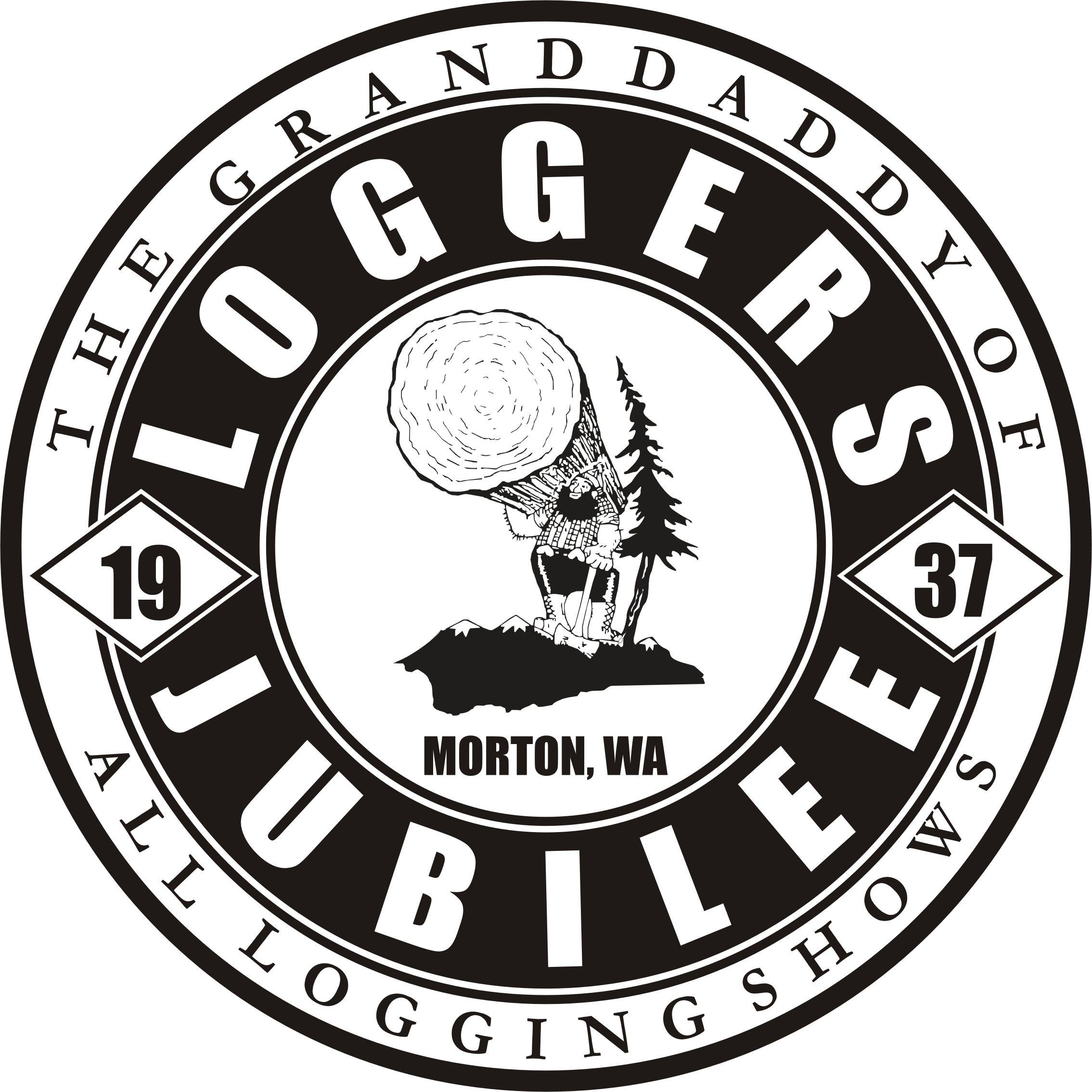 Loggers Logo - Morton Loggers Jubilee - The Granddaddy of all Logging Shows