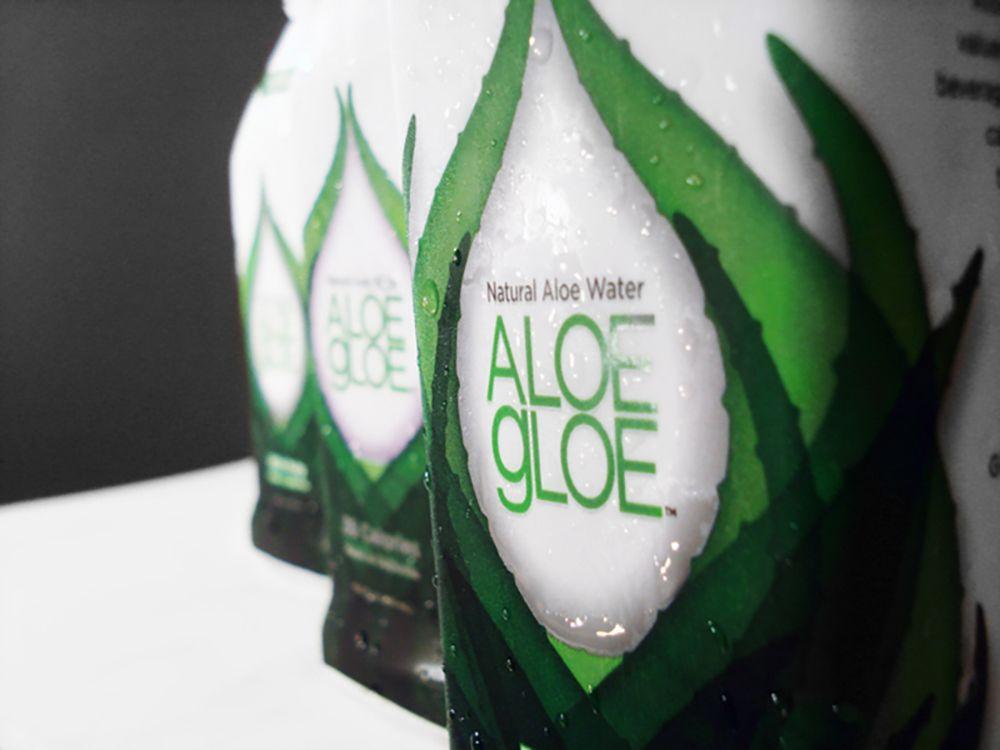Gloe Logo - Aloe Gloe on Behance