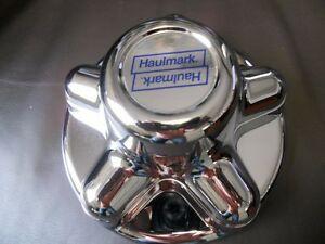 Haulmark Logo - Details about HAULMARK 5 lug 4.5 trailer chrome center cap hub cap hubcap