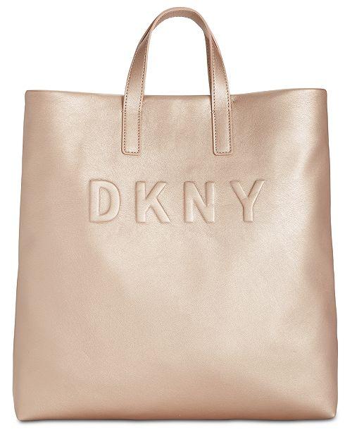 Macys.com Logo - DKNY Tilly Logo Tote, Created for Macy's & Reviews - Handbags ...