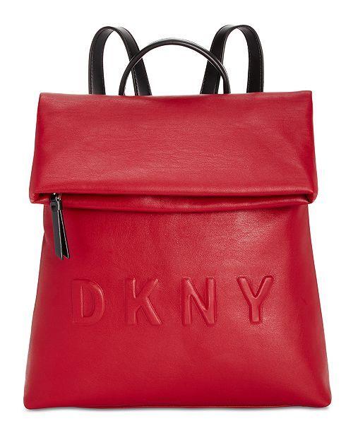 Macys.com Logo - DKNY Tilly Medium Logo Backpack, Created for Macy's & Reviews ...