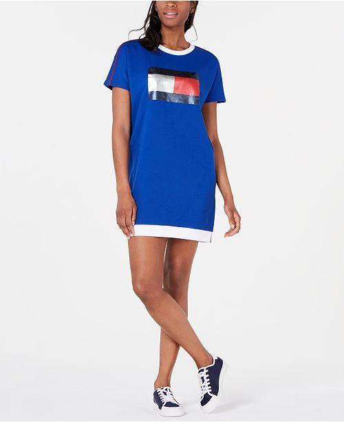 Macys.com Logo - Tommy Hilfiger Logo T Shirt Dress & Reviews