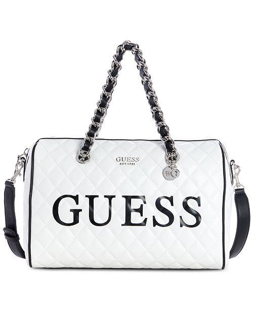 Macys.com Logo - GUESS Sweet Candy Logo Satchel & Reviews