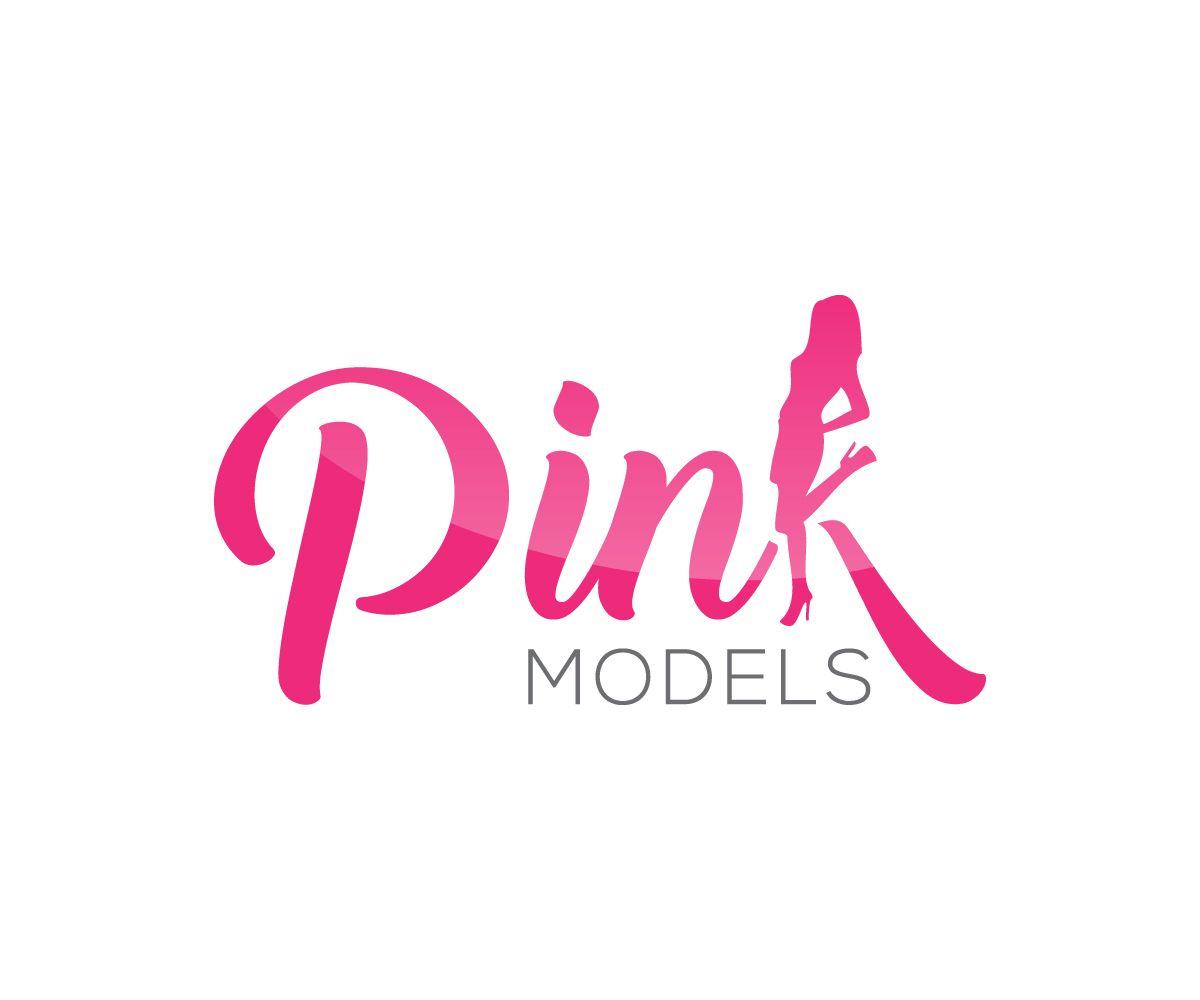 Models Logo - Professional, Upmarket, Modeling Agency Logo Design for Pink Models