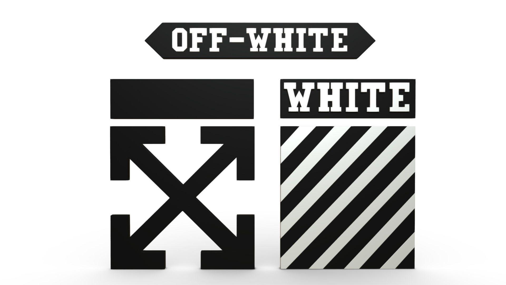 Models Logo - off white logoD model