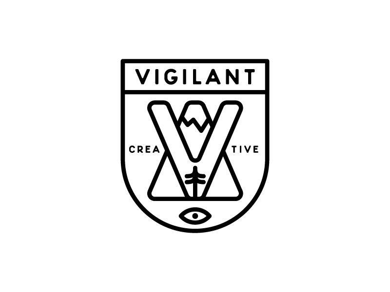 Vigilant Logo - Vigilant Creative by Adam Roth on Dribbble