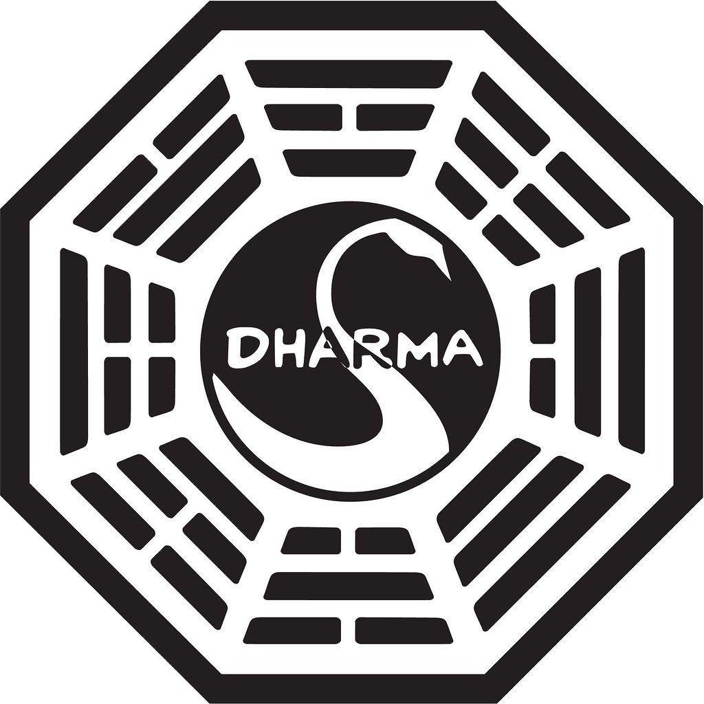 Dharma Logo - DHARMA Swan Logo. A logo we did for our LOST Premiere Party
