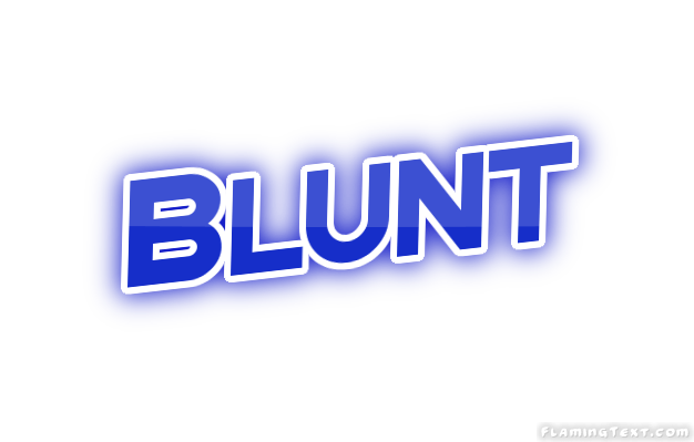 Blunt Logo - United States of America Logo. Free Logo Design Tool from Flaming Text