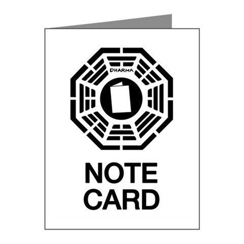 Dharma Logo - Dharma Initiative Logo Note Cards < LOST < Pop Culture ...