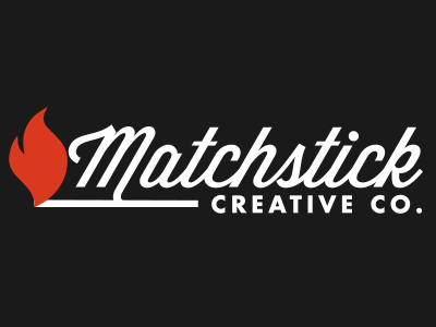 Matchstick Logo - Matchstick Creative Co. by Tim Hamilton on Dribbble