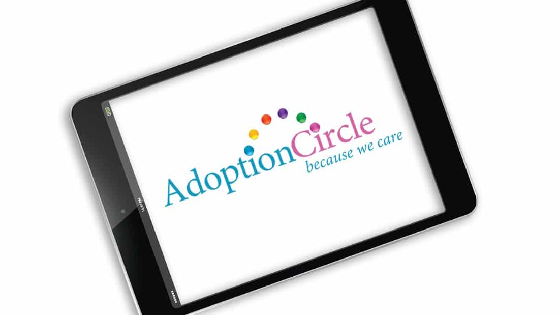 Adoption Logo - Adoption Circle Logo - Linear Creative