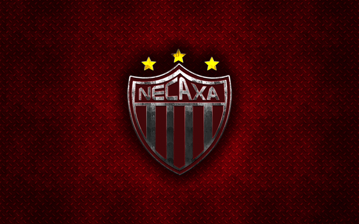 Necaxa Logo - Download wallpapers Necaxa FC, Club Necaxa, Mexican football club ...