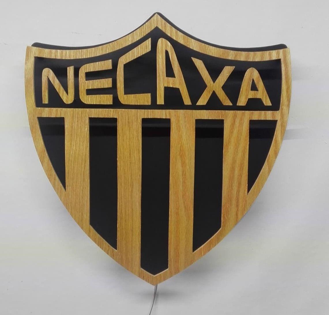 Necaxa Logo - Lampara Logo De Necaxa Retroiluminado Con Leds