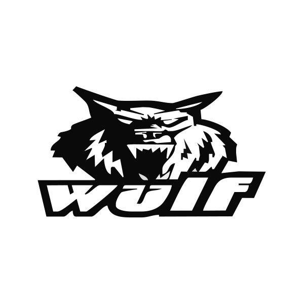 Wulf Logo - Printed vinyl Wulf Logo | Stickers Factory
