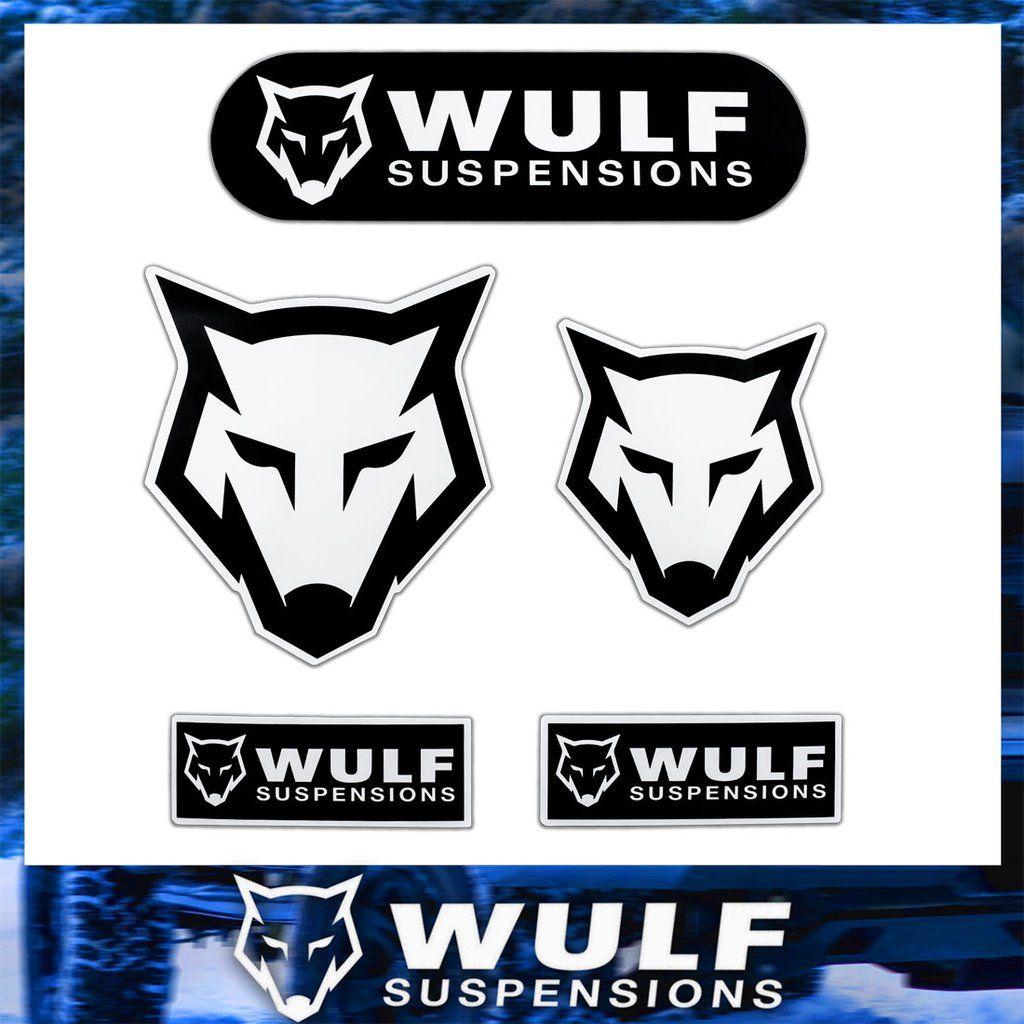 Wulf Logo - WULF Stickers
