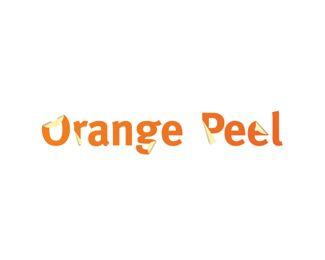 Peel Logo - Orange Peel Designed