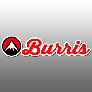 Burris Logo - Details about Burris optics vinyl decal logo sticker 6.0