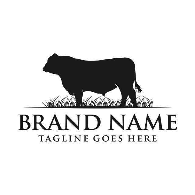 Cattle Logo - angus cow logo Template for Free Download on Pngtree