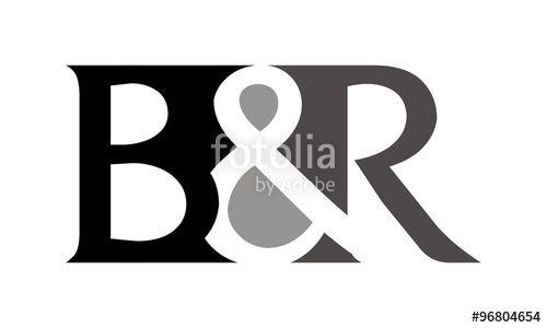 Fotolia Logo - Letter B&R Logo