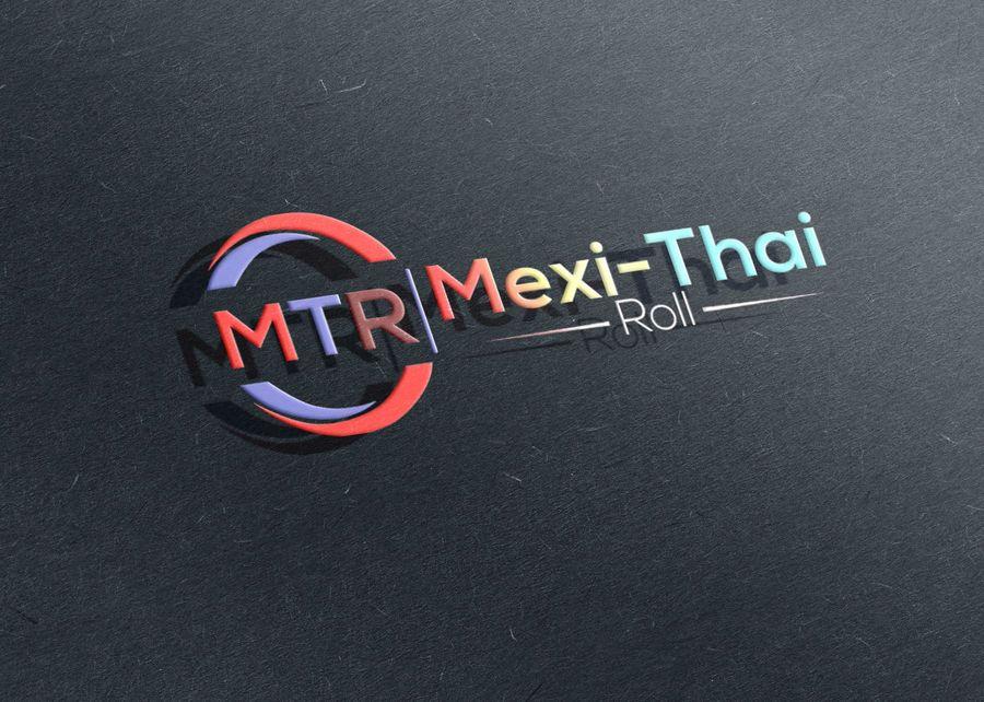 Mexi Logo - Entry #31 by redwanhemel for Mexi-thai roll | Freelancer