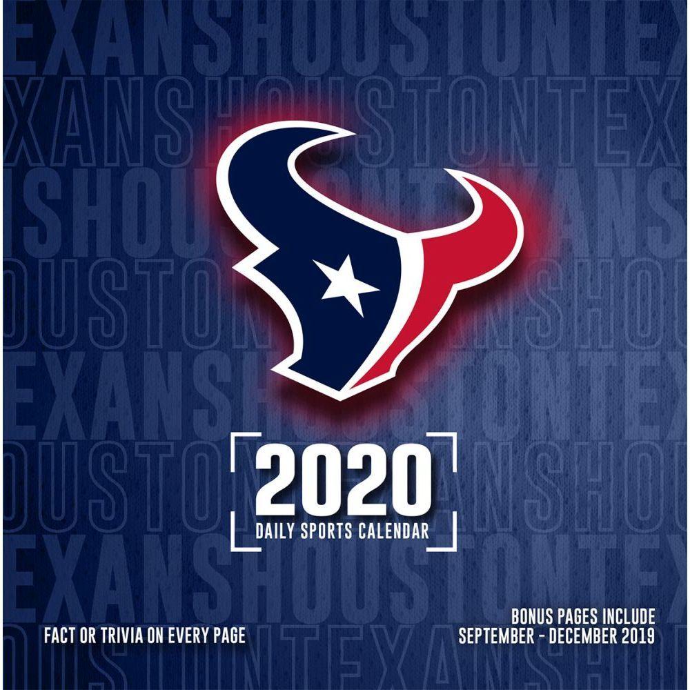 CALENDARS.COM Logo - Houston Texans 2020 Desk Calendar