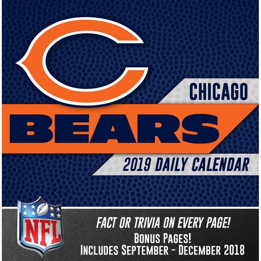 CALENDARS.COM Logo - Chicago Bears 2019 Desk Calendar-Calendars.com-Books & Gifts