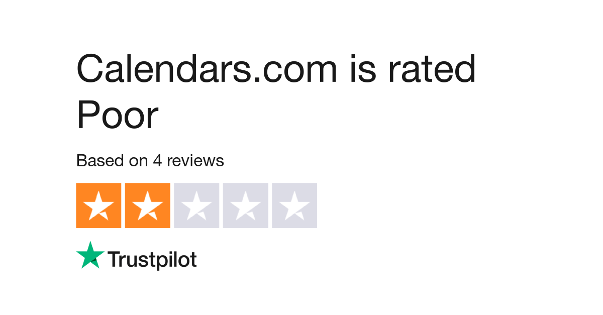 CALENDARS.COM Logo - Calendars.com Reviews. Read Customer Service Reviews of