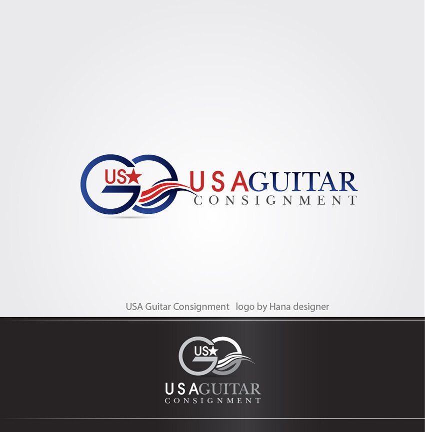 Hana Logo - Elegant, Playful Logo Design for USA Guitar Consignment by Hana ...