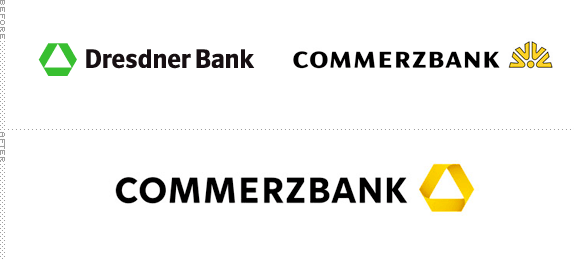 Commerzbank Logo - Brand New: Commerzbank Folds