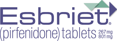 Esbriet Logo - Genentech: Esbriet® (pirfenidone) - Information for Patients