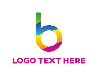 Vibrant Logo - Colorful B Logo. BrandCrowd Logo Maker