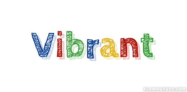 Vibrant Logo - Vibrant Logo | Free Name Design Tool from Flaming Text