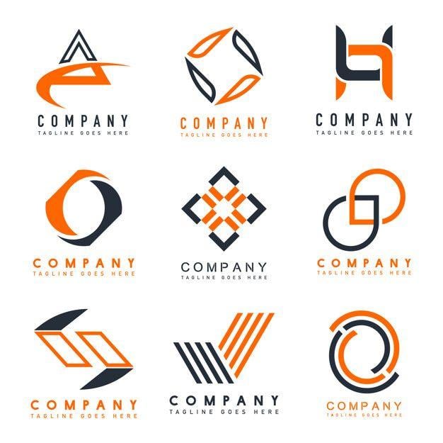 Comapny Logo - Set Of Company Logo. Free Vector Design Download
