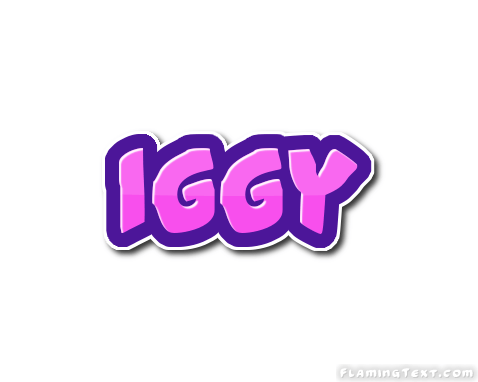 Iggy Logo - Iggy Logo. Free Name Design Tool from Flaming Text