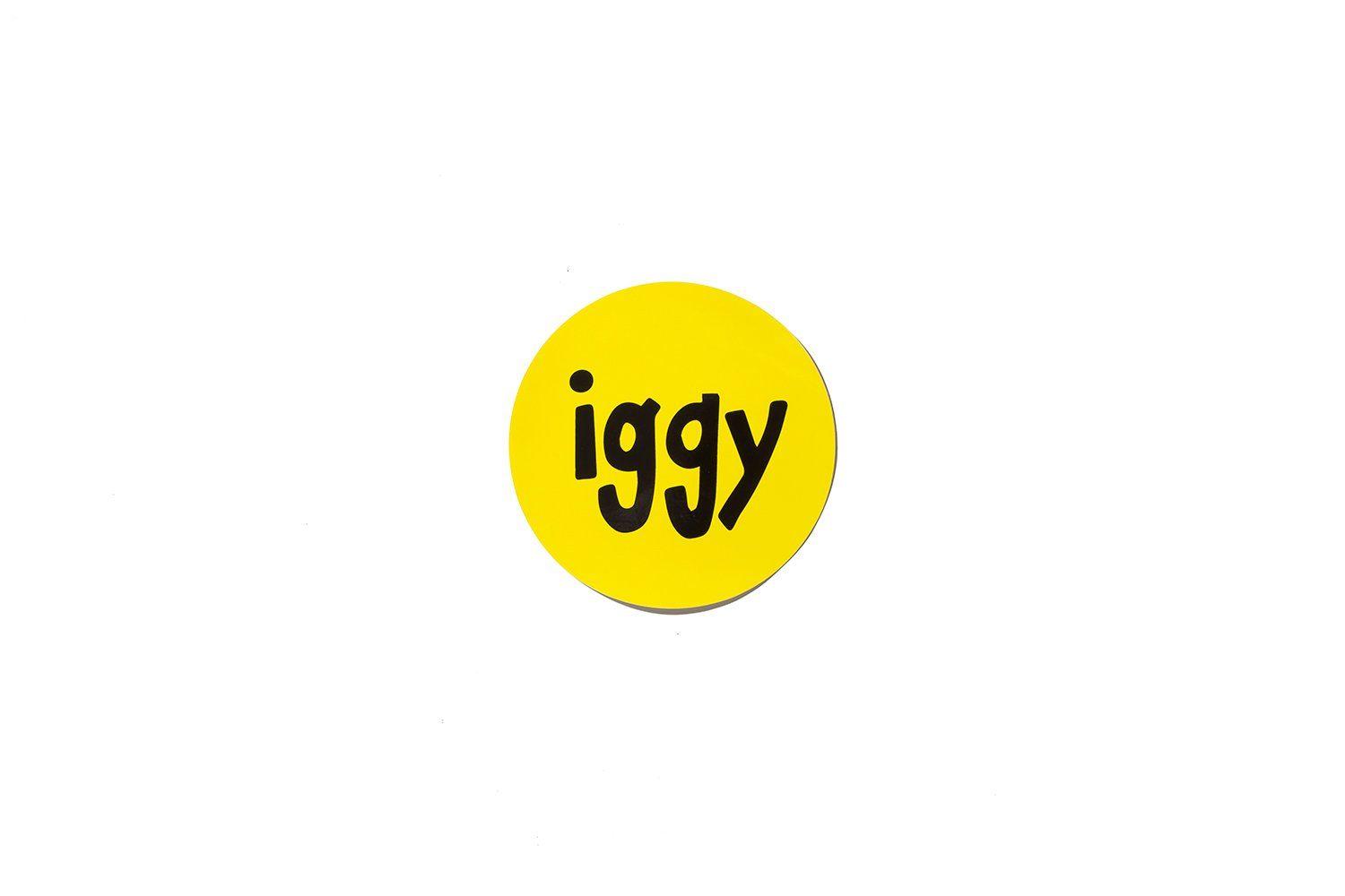 Iggy Logo - IGGY NYC IGGY LOGO STICKER