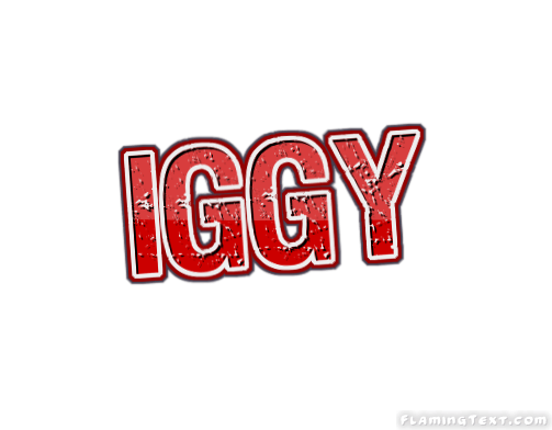 Iggy Logo - Iggy Logo. Free Name Design Tool from Flaming Text
