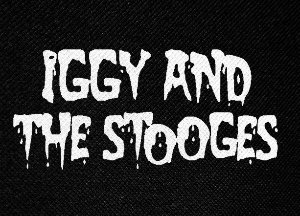 Iggy Logo - Iggy and the Stooges Logo 5.5x4 Printed Patch