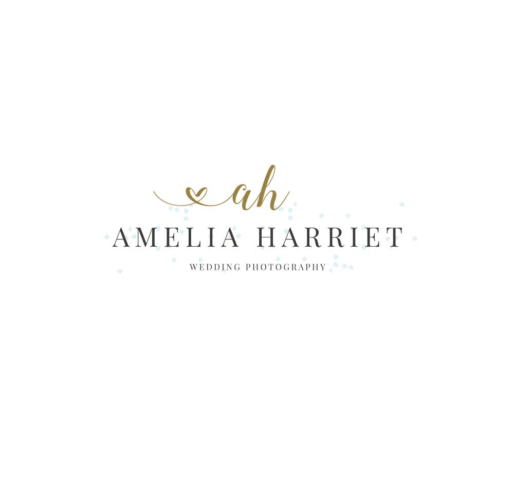 Vah Logo - Amelia Harriet Wedding Photography Logo