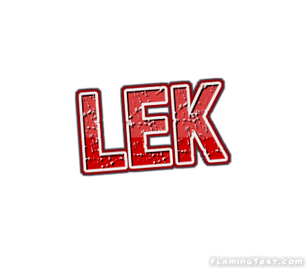 Leki Logo - Lek Logo. Free Name Design Tool from Flaming Text