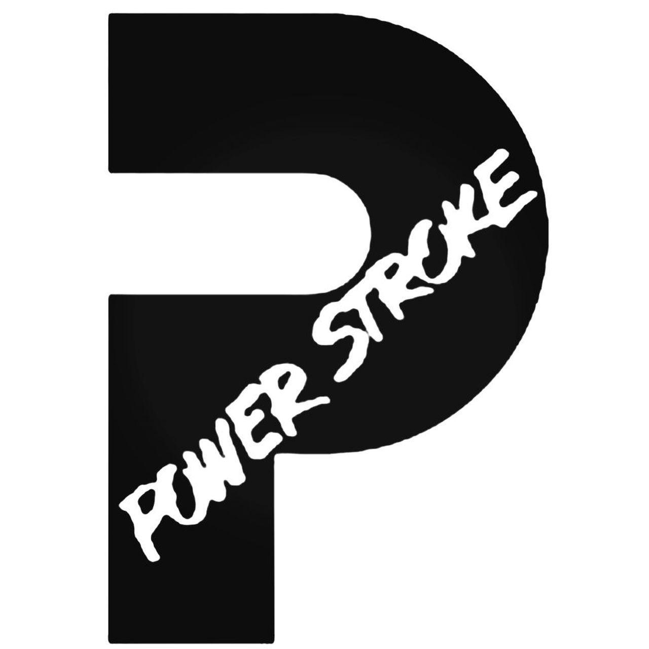 Powerstoke Logo - Powerstroke P Decal Sticker
