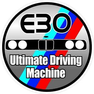 E30 Logo - Details about #k848 (1) BMW E30 Bars Logo Decals Sticker Pair M Racing